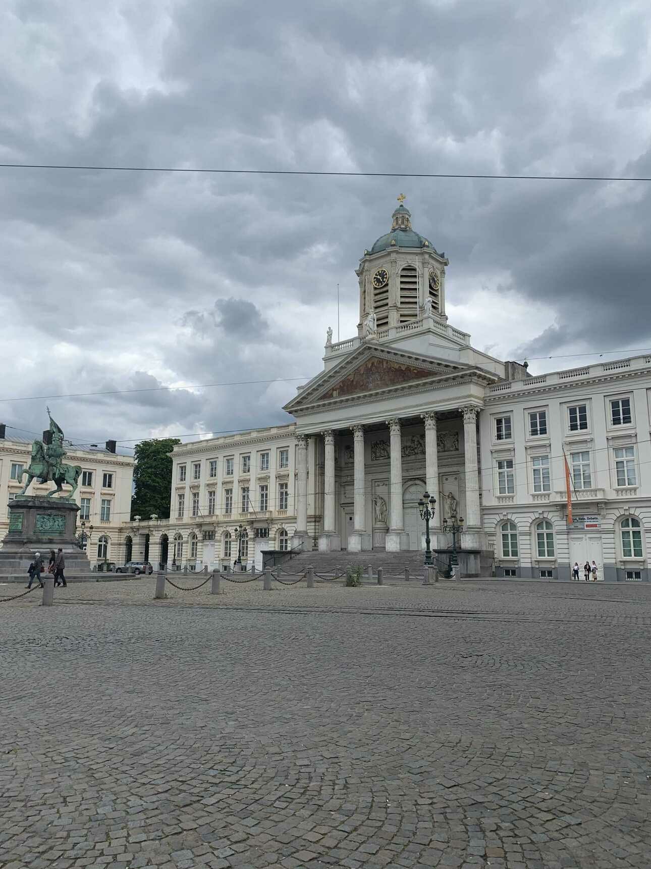 Туристов в Брюсселе сейчас мало