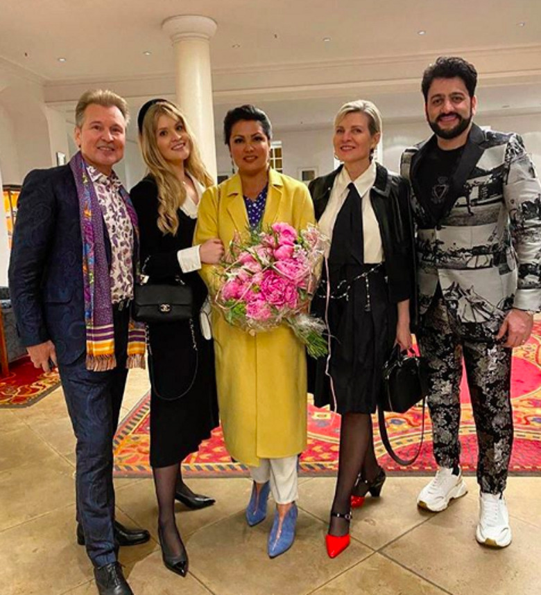 Семья Малининых посетила концерт Нетребко