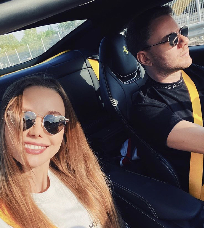 DJ Smash с женой