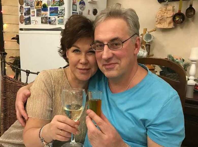 Андрей Норкин с женой