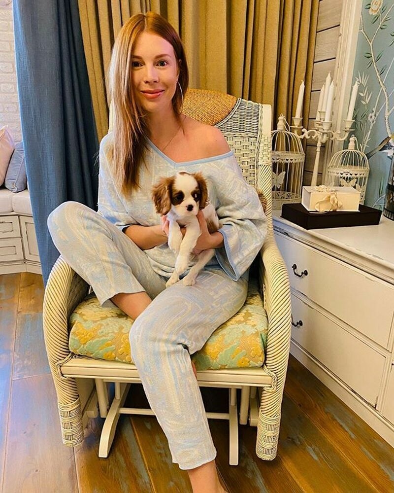 Недавно в семье появилась чудесная собака, которая просто обожает маленьких детей