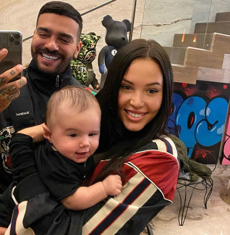 Тимати и Анастасия Решетова с сыном