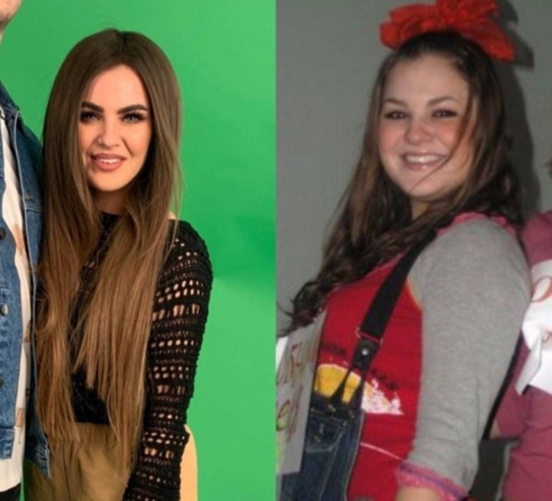 Таюрская показала, как выглядела до похудения на 30 килограмм