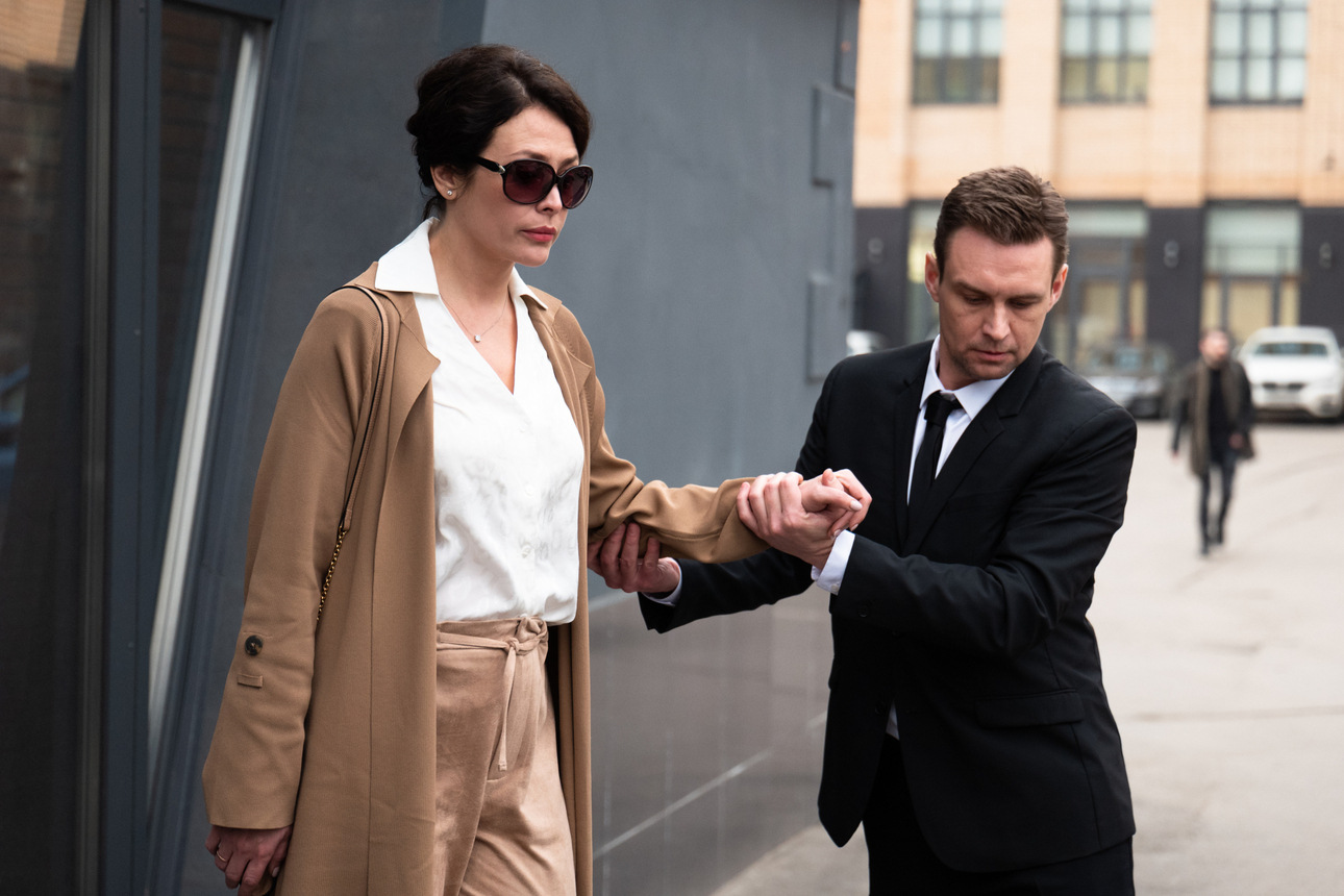 Екатерина Волкова настолько вжилась в роль слепой, что едва не пугала этим коллег на съемочной площадке