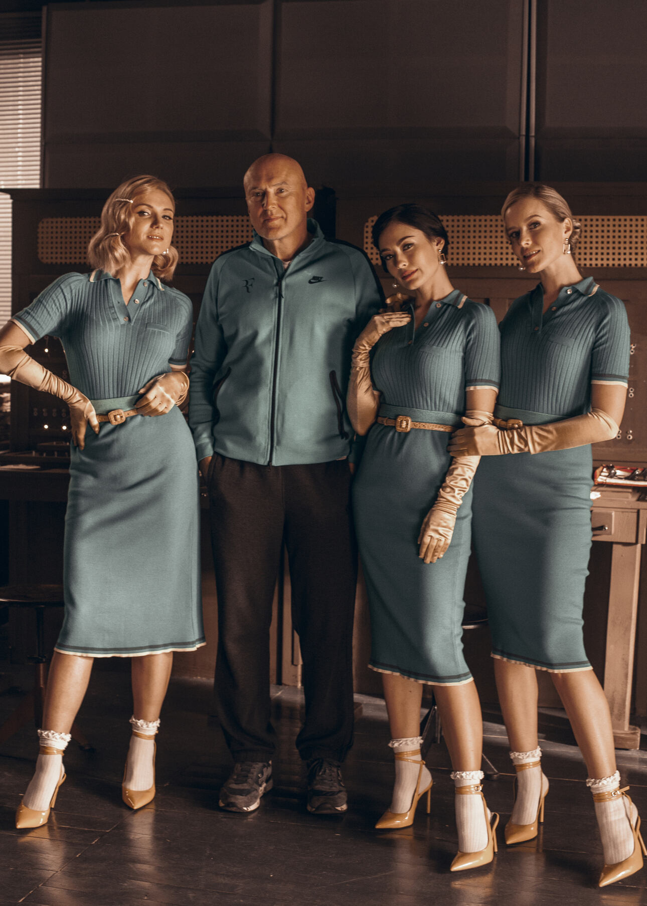 Игорь Матвиенко со своими подопечными