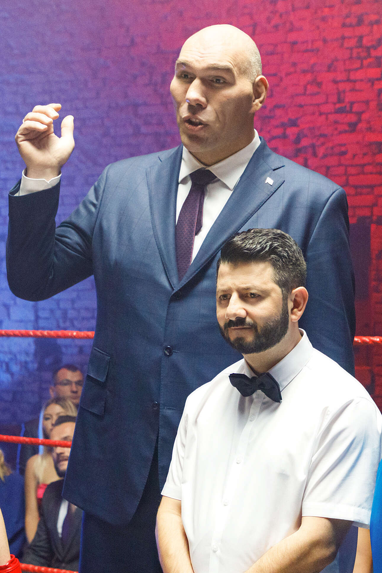 Михаил Галустян и Николай Валуев