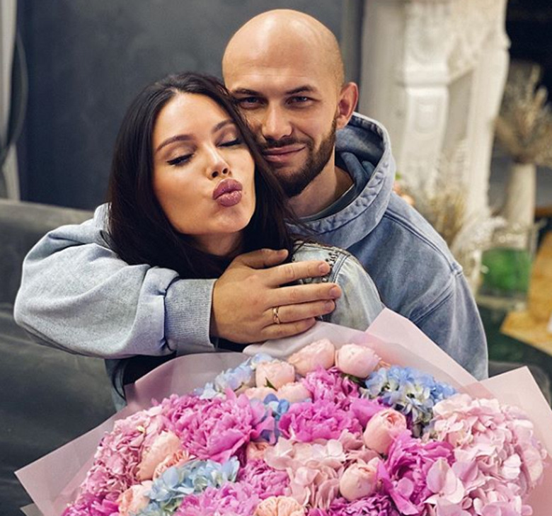 Джиган с женой Оксаной Самойловой