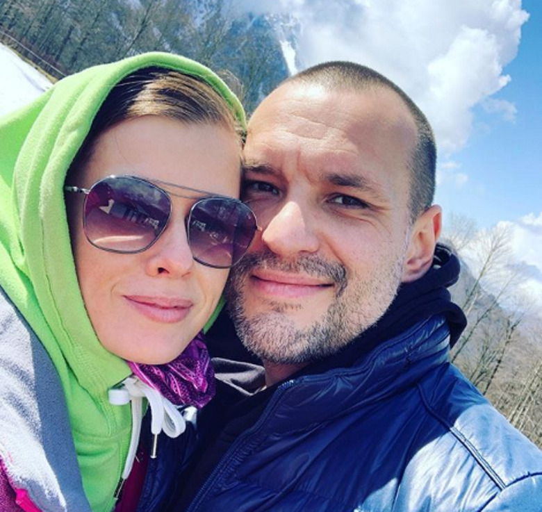 Катерина Шпица с женихом