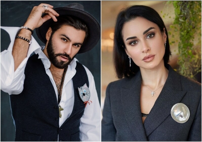 Тина Канделаки и Нодар Ревия