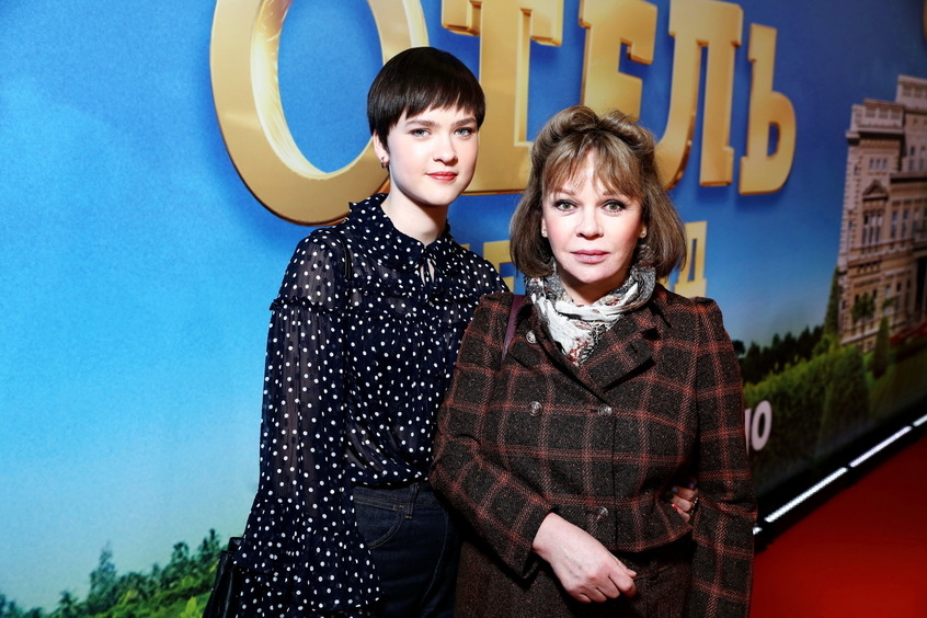 Елена Валюшкина с дочерью Машей