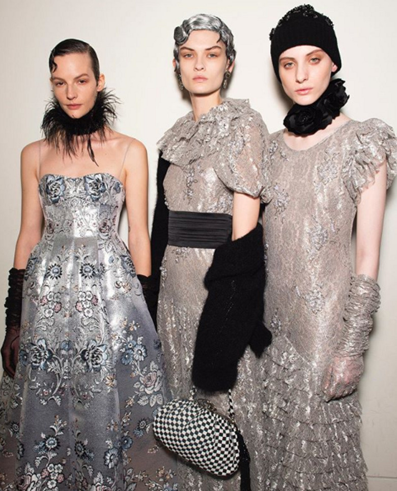 Рюши, кружева и воланы - в тренде