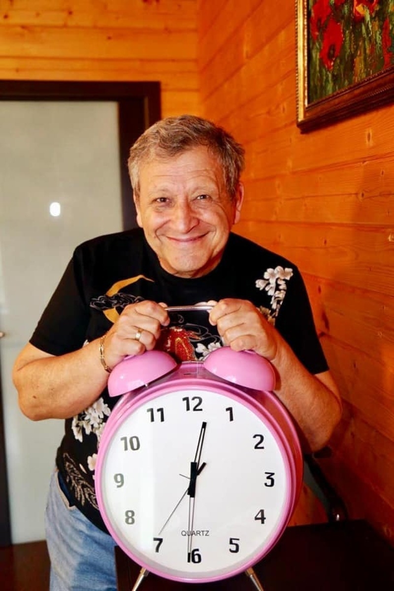 Борис Грачевский сегодня пребывает в прекрасном настроении