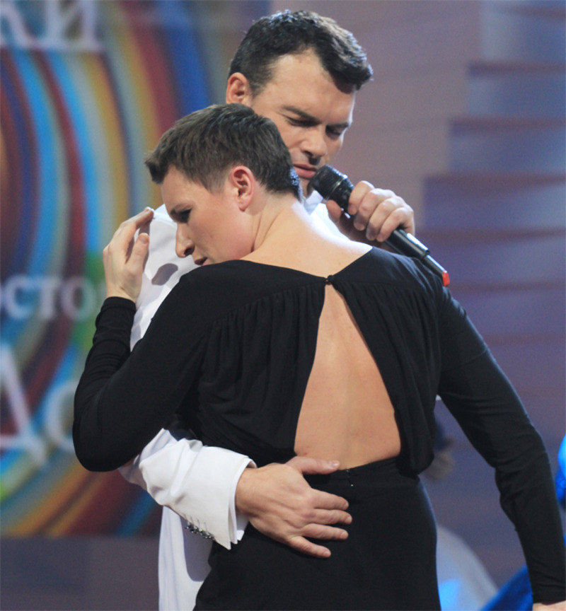 С Дианой Арбениной в передаче «Две звезды»