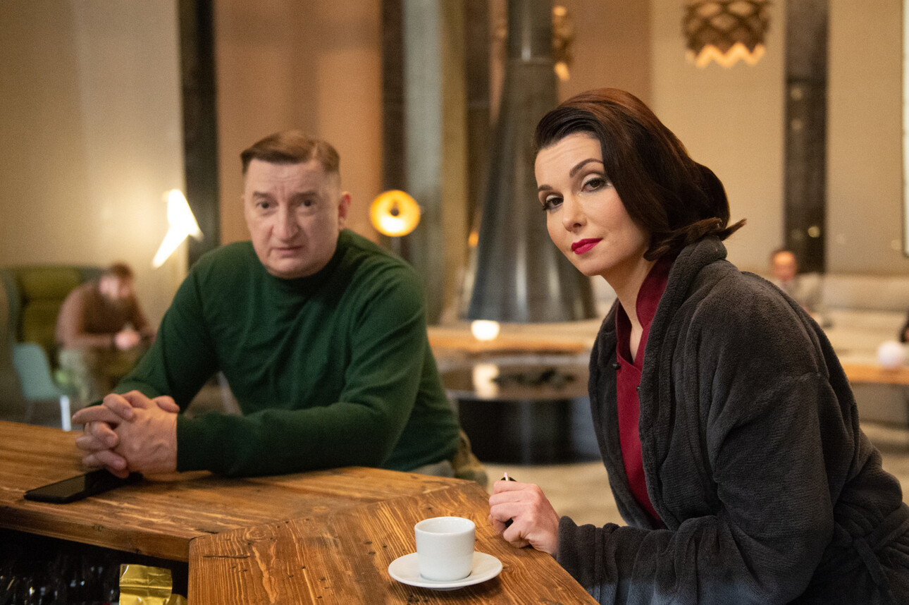 В новом сезоне сериала "Гранд" Александра сыграла роль шеф-повара с непростым характером