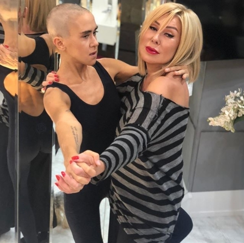 ЛЮБОВЬ УСПЕНСКАЯ С ДОЧКОЙ ТАТЬЯНОЙ