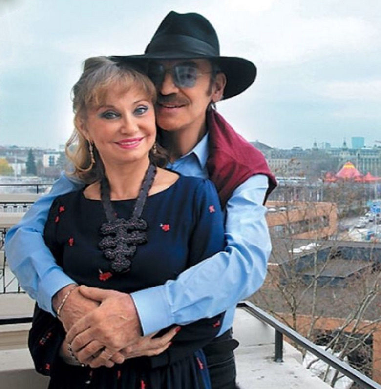 Михаил Боярский с женой