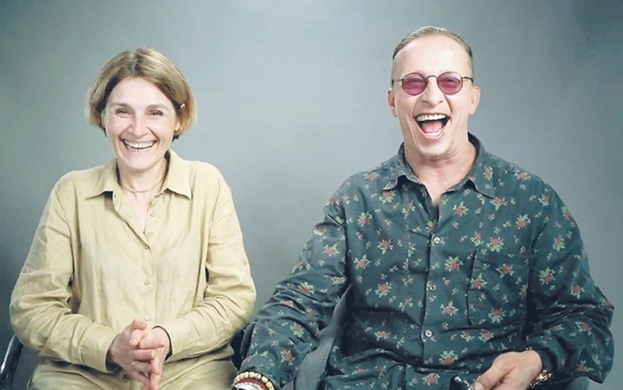 Иван Охлобыстин и Оксана Арбузова