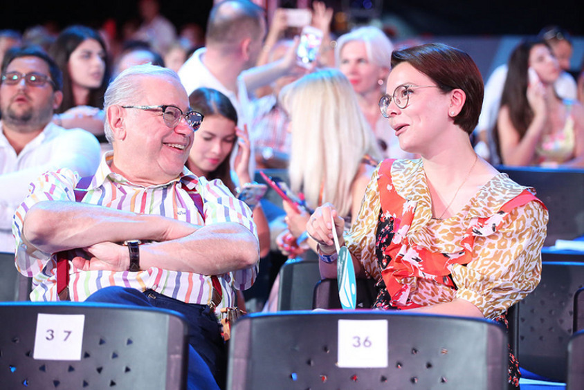 Евгений Петросян и Татьяна Брухунова