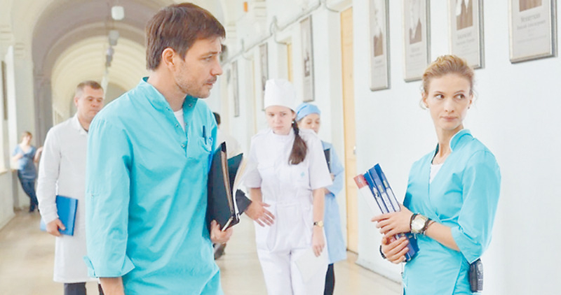 Кирилл Гребенщиков и Светлана Иванова в сериале «Тест на беременность»