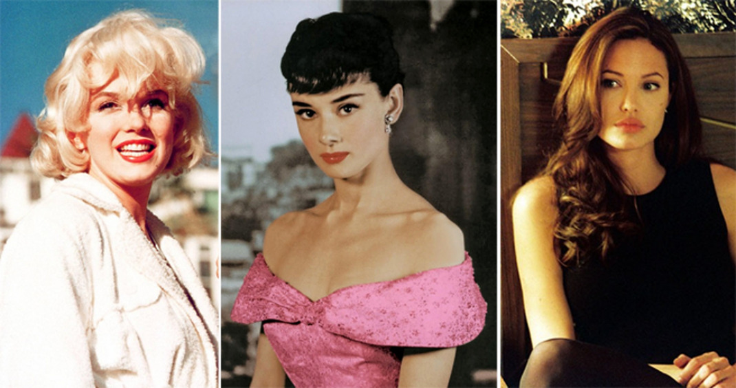 Мэрилин Монро/Одри Хэпберн/Анджелина Джоли