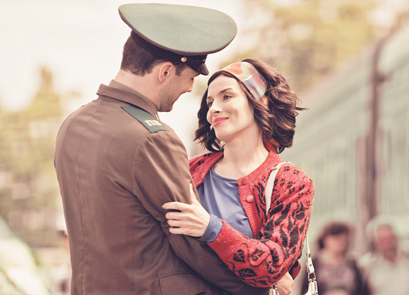 На съемках сериала «Ничто не случается дважды»