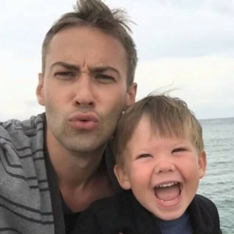 Дмитрий Шепелев с сыном Платоном