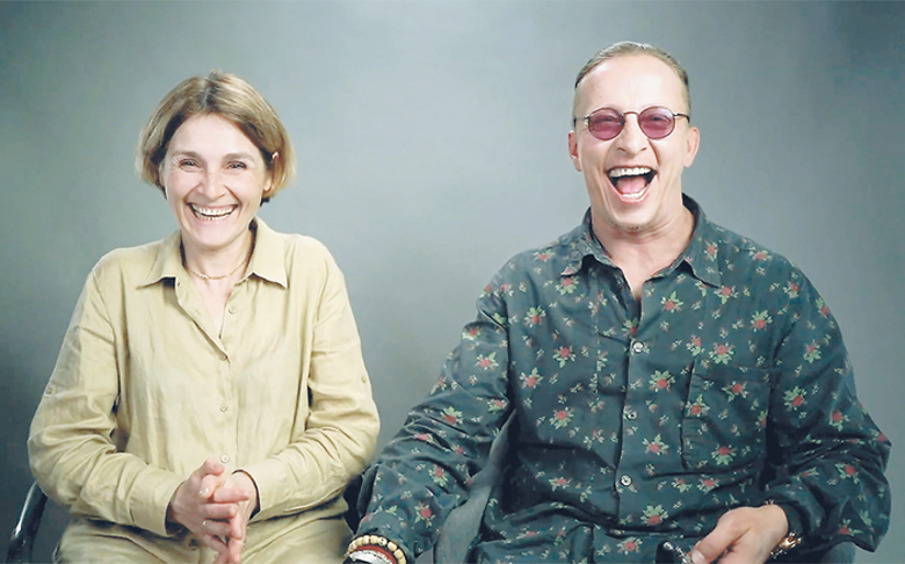 Иван Охлобыстин с женой