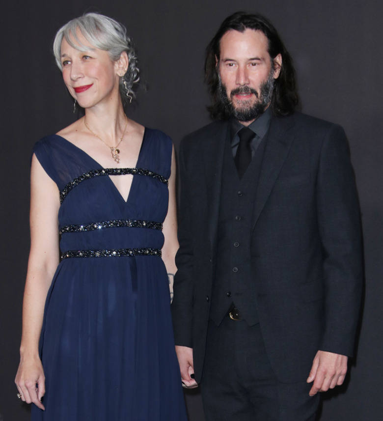 Александра Грант и Киану Ривз