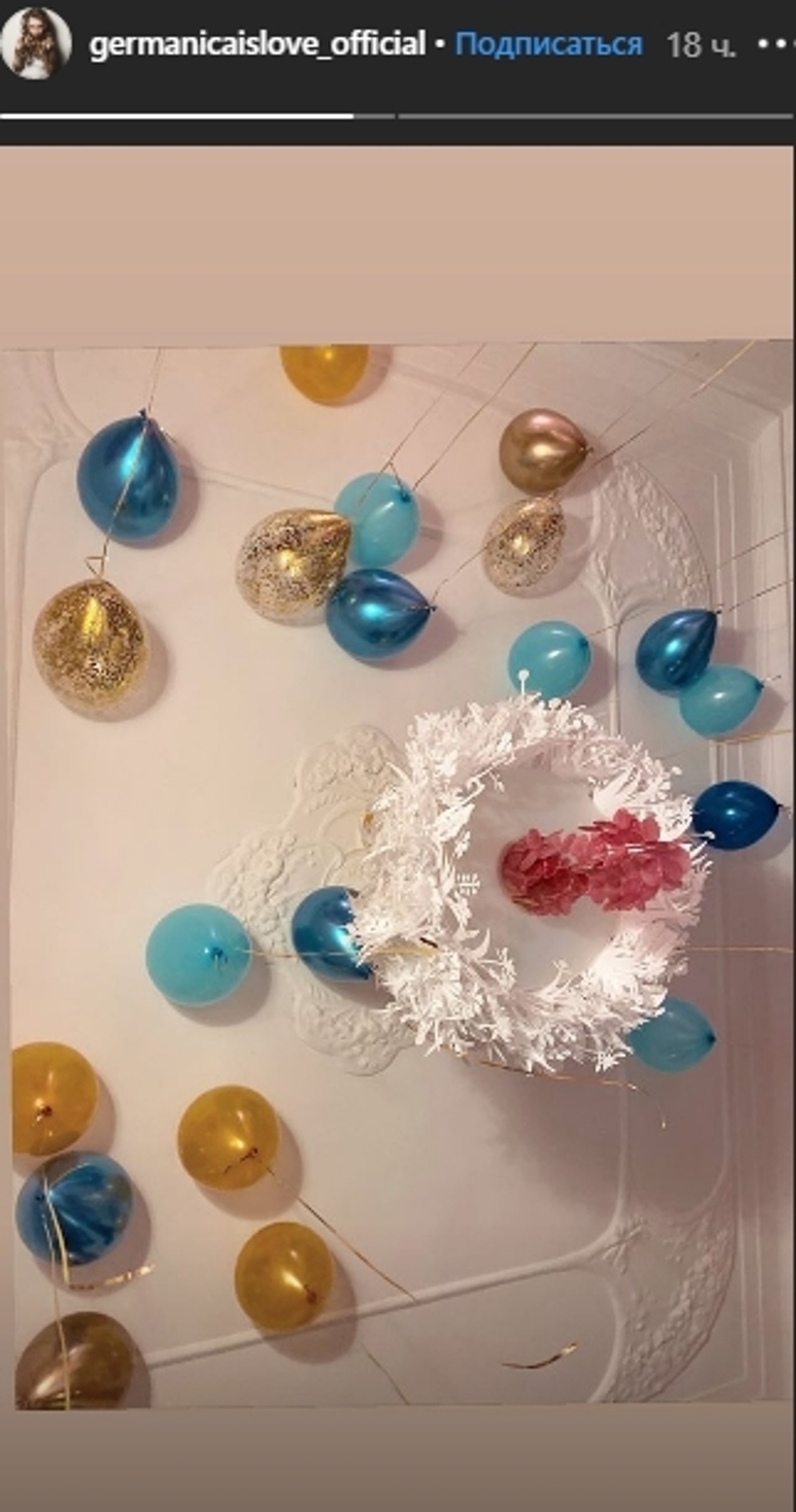 Валерия Гай Германика стала трижды мамой