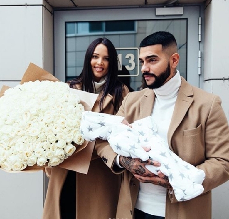 Анастасия Решетова и Тимати с сыном