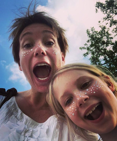 Чулпан Хаматова с дочерью