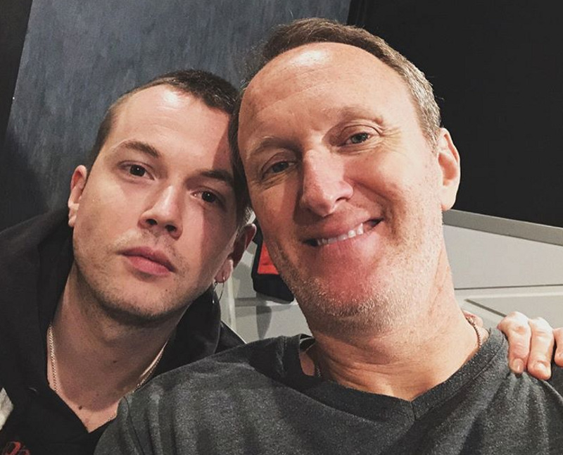 Иван Макаревич (слева)