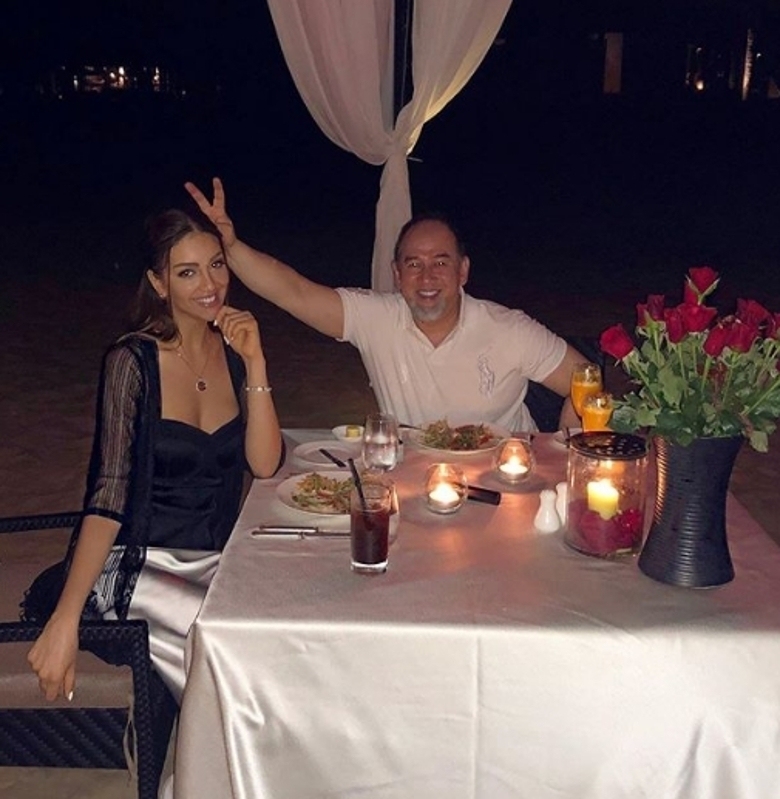 ОКСАНА ВОЕВОДИНА И МУХАММАД V ФАРИС