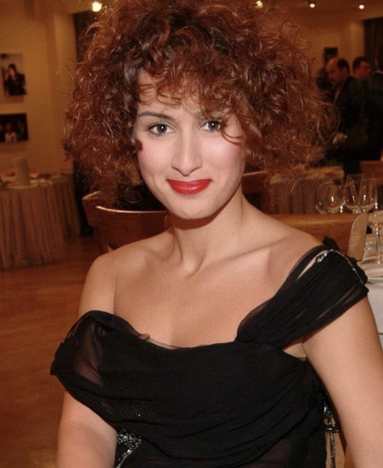 Тина Канделаки в начале карьеры