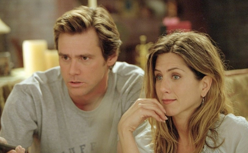 Джим Керри и Дженнифер Энистон