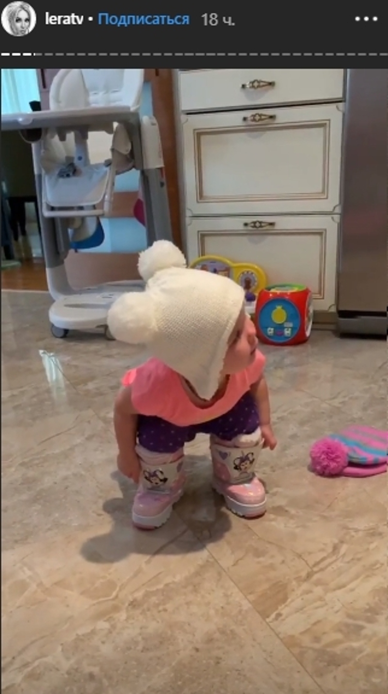 Кудрявцева показала модницу-дочь