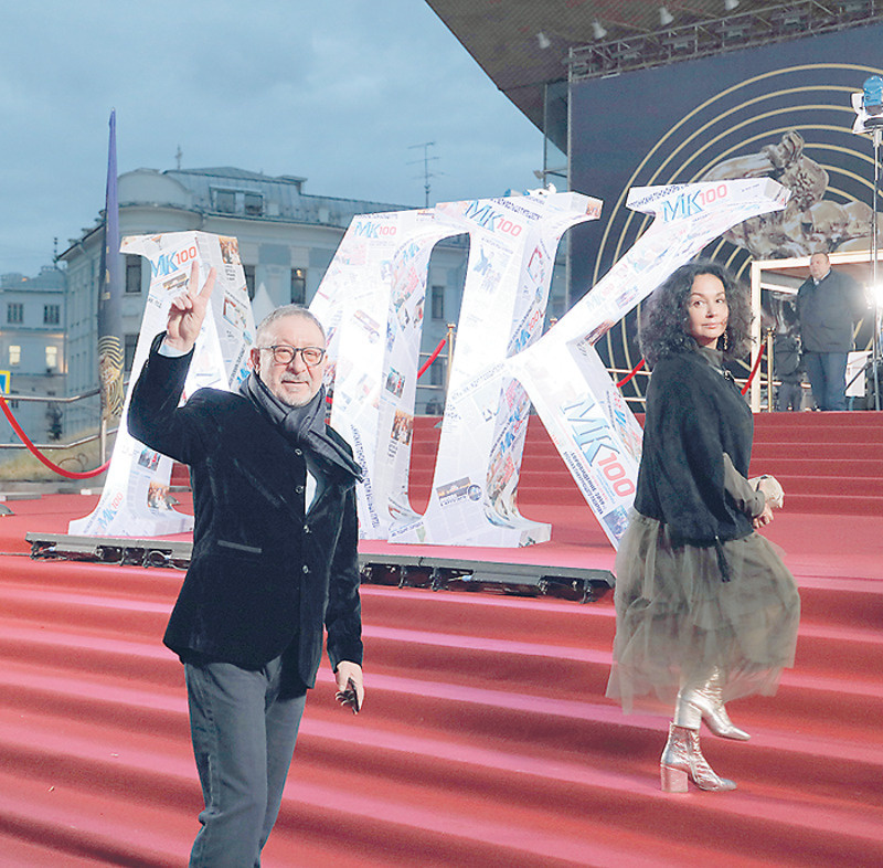 Евгений Маргулис с женой