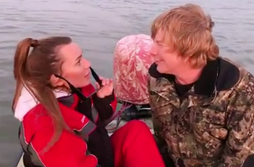 Андрей Григорьев-Аполлонов и Таня Попова