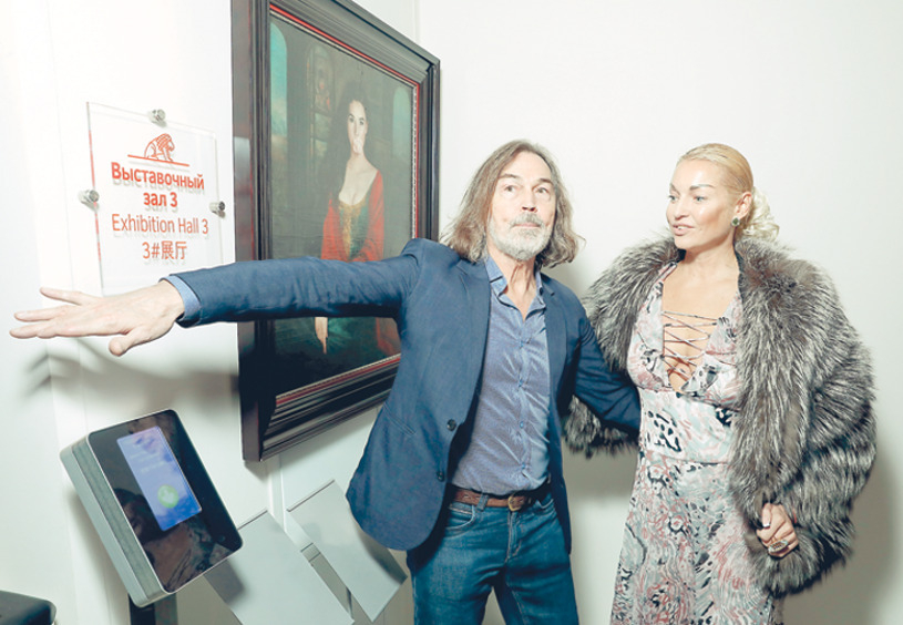 Никас Сафронов и Анастасия Волочкова