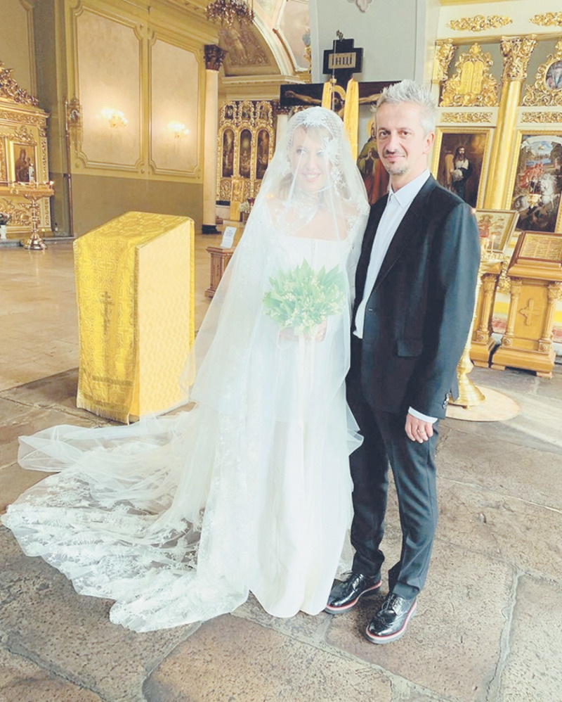 Венчание прошло в храме у Никитских Ворот