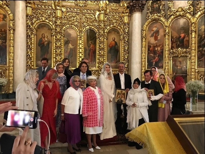 Венчание Собчак и Богомолова