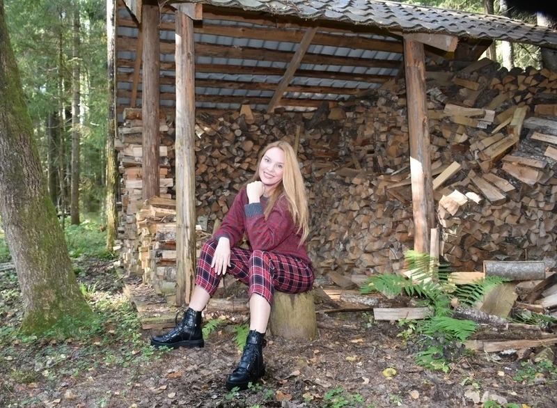 Варвара воспользовалась нежданными каникулами и предпочла городской суете тишину и умиротворение леса