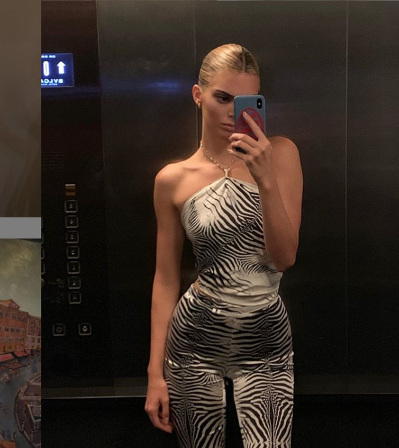 Кендалл не жалует нижнее белье