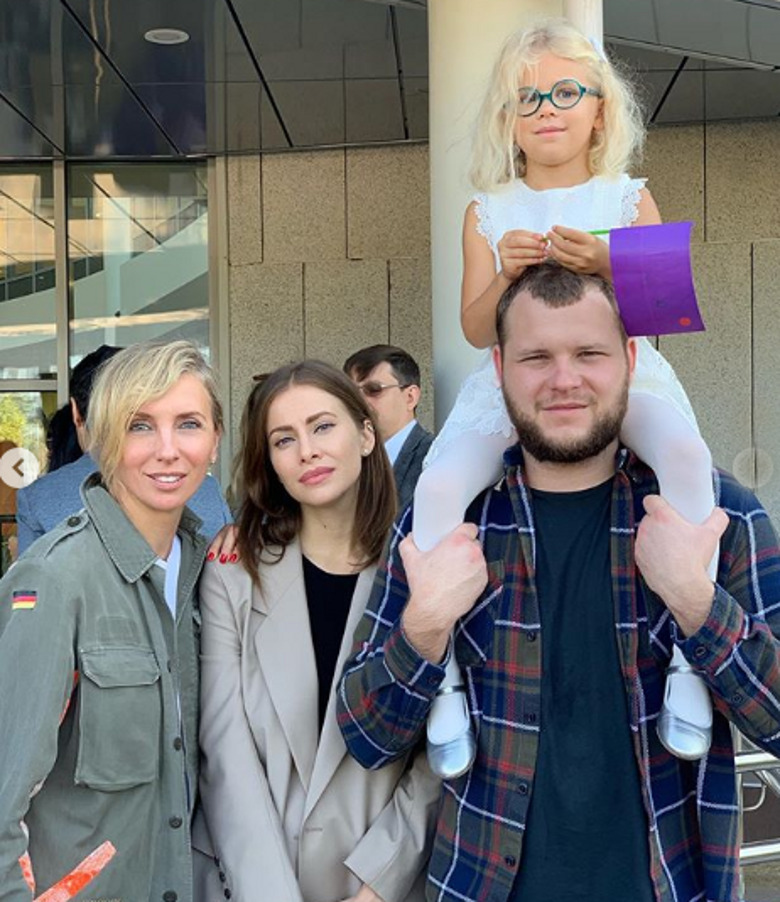 Светлана Бондарчук, Тата Мамиашвили, Сергей Бондарчук и дочь Маргарита