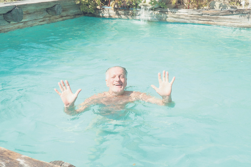 Сергей Колесников стал настоящим чемпионом по водным процедурам