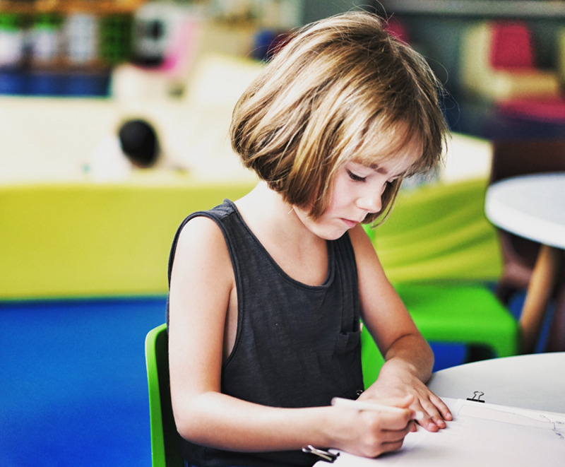 Следите за осанкой ребенка