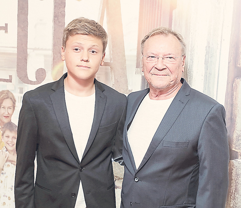 Сергей Шакуров с сыном Маратом
