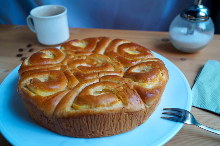 Курник с курицей и грибами