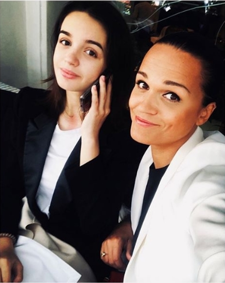 Певица Слава с дочерью Александрой