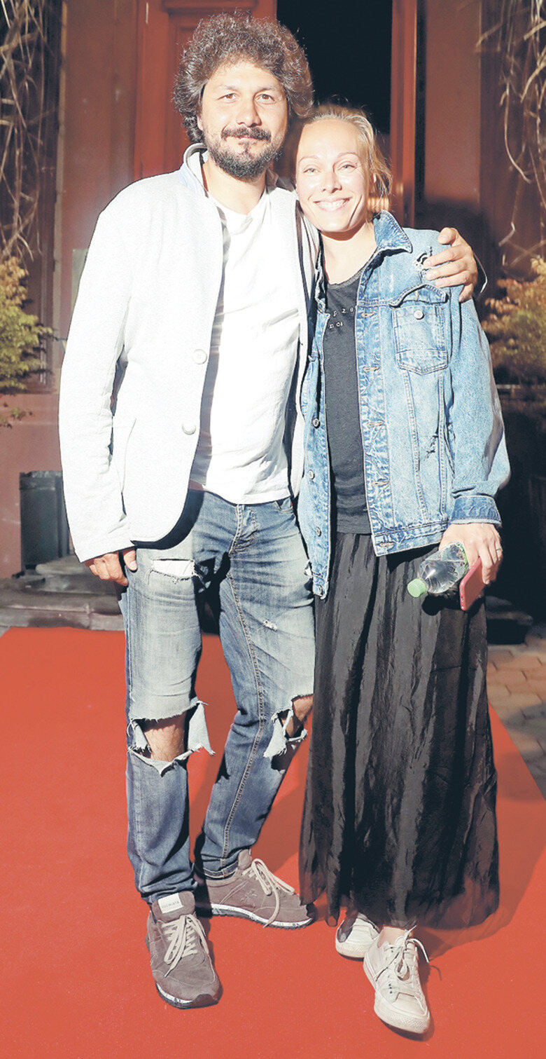 Парный выход: Ольга Ломоносова и Павел Сафонов